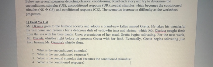 Solved Below are several scenarios depicting classical | Chegg.com