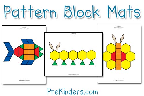 Pattern Block Mats | Early Childhood and Youth Development | Guest ...