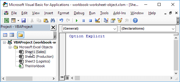 Workbook and Worksheet Object in Excel VBA (In Easy Steps) - Worksheets ...