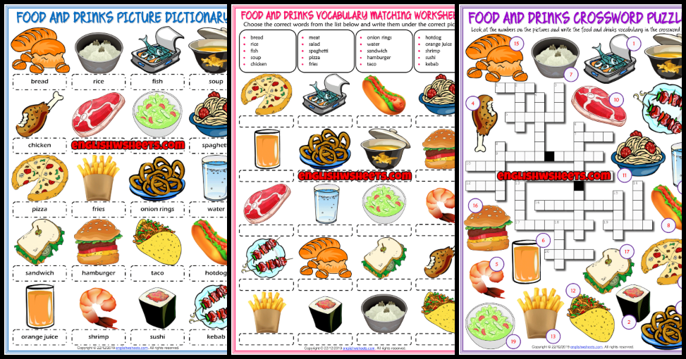 worksheet vocabulary
