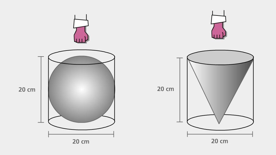 worksheet volume of cones cylinder and spheres answers