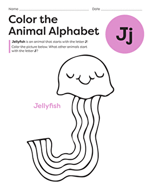 Letter J | Worksheet 