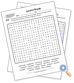 Word Search - WorksheetWorks.com