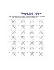 worksheet-works-answers-math.jpg - Diamond Math Problems ANSWER ...