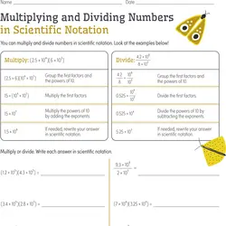 Scientific Notation Educational Resources 