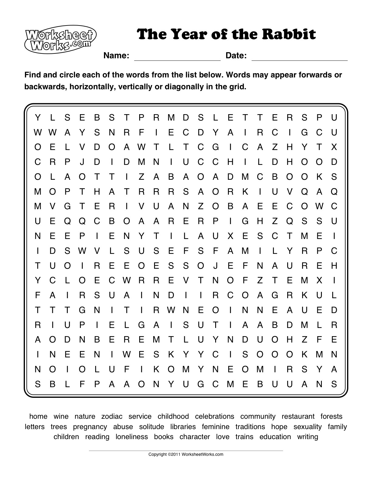 Word puzzle No.1 | Shewrite63