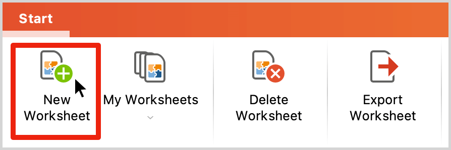 MAXQDA 2022 Online Manual: Create a Worksheet