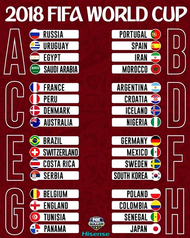 world cup 2018 schedule to print