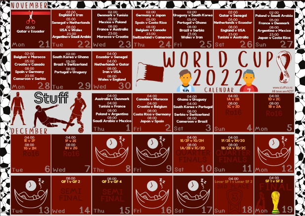 world cup schedule canada print