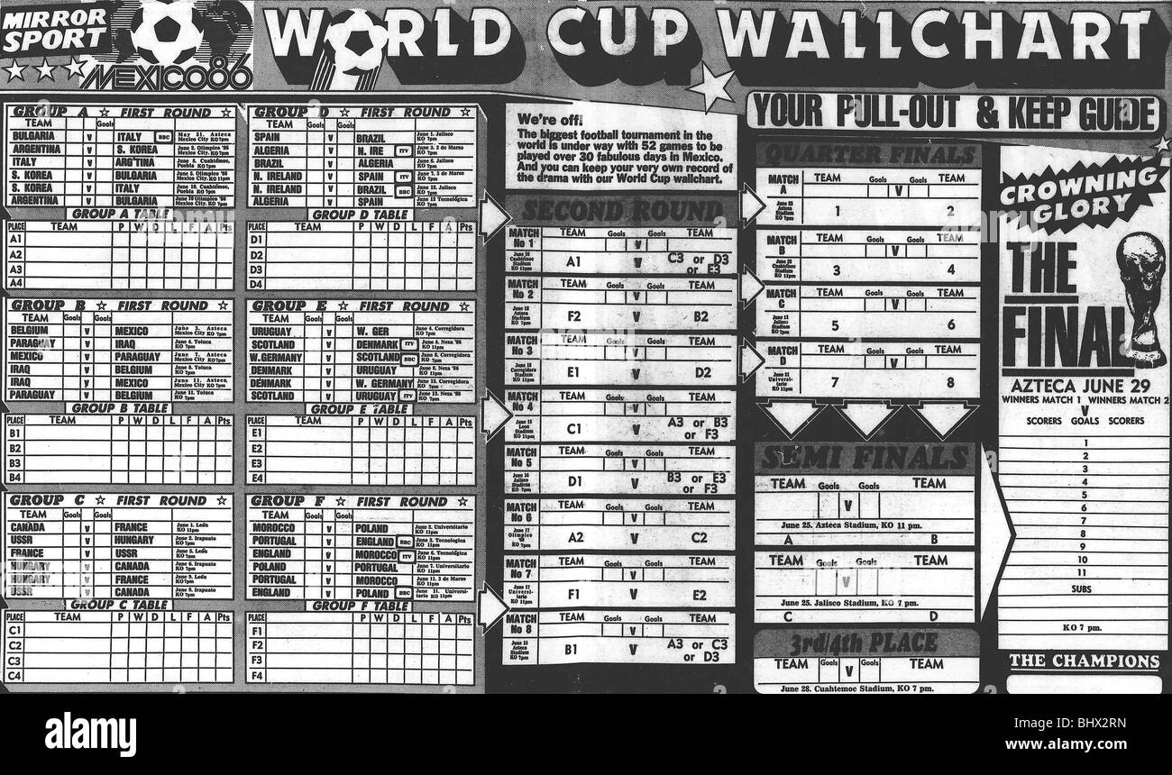 world cup wall chart printable black and white
