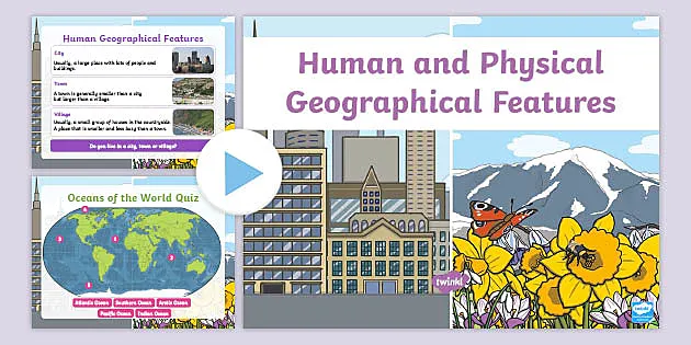 world geographic features worksheet answers