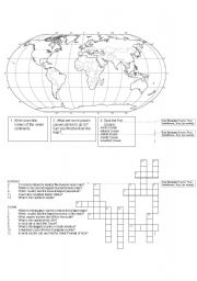 Geography Quiz - ESL worksheet by Hanuka