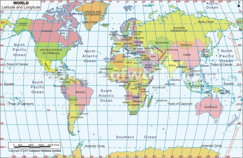 world latitude and longitude worksheet