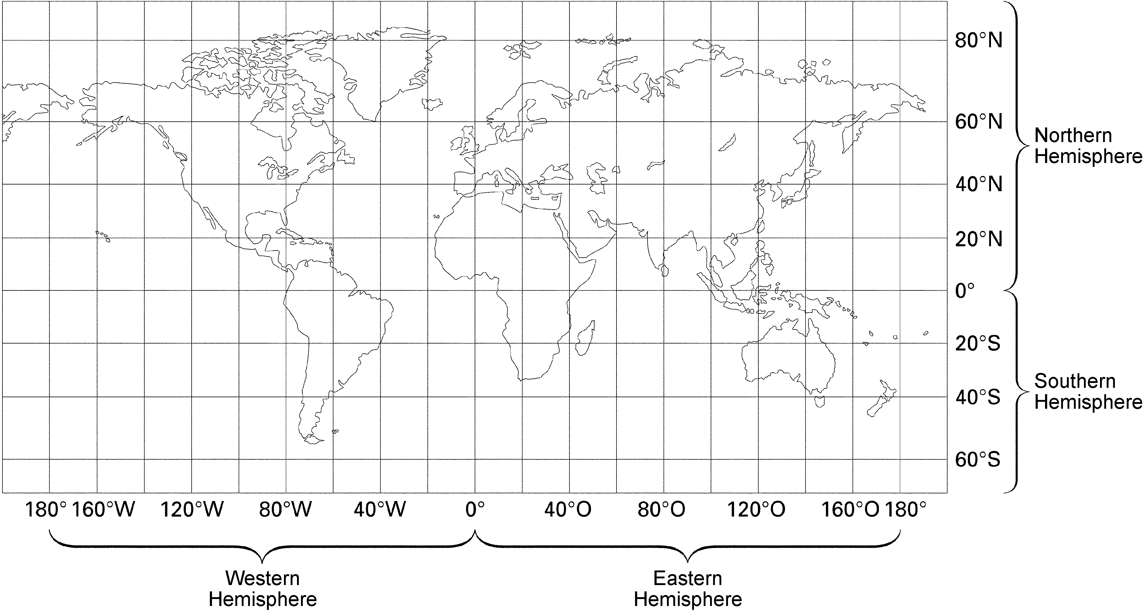 world map latitude and longitude worksheet