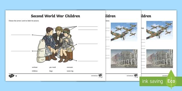 WW2 Worksheets and Worksheets for Kids - Teacher-Made