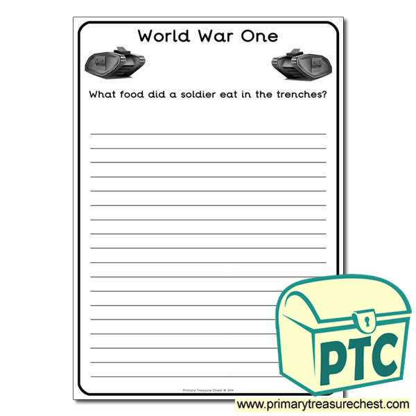 world war i worksheet