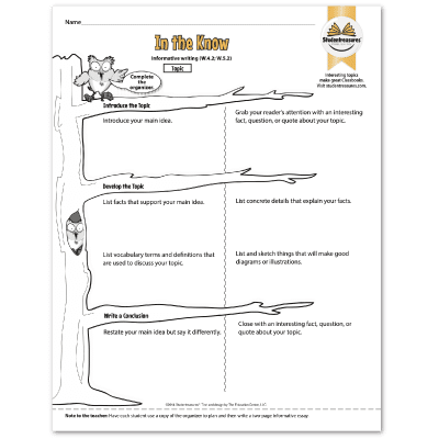 Free 4th Grade Writing Worksheets | Studentreasures Publishing