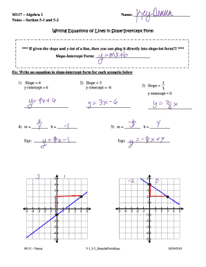 writing equations of lines worksheet answers