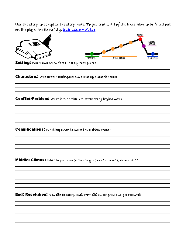 writing for 4th graders worksheet