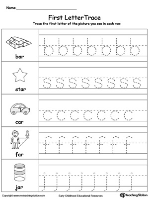 FREE* Lowercase Letter Tracing: OT Words | MyTeachingStation.com