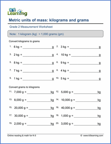 writing meters liters and grams worksheet answers