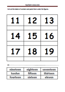 FREE NUMBERS 11-20 WORKSHEETS - Teachers Zone