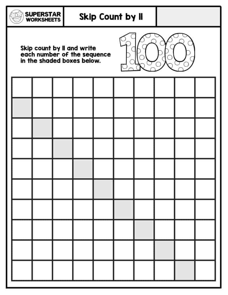 writing numbers to 100 worksheet