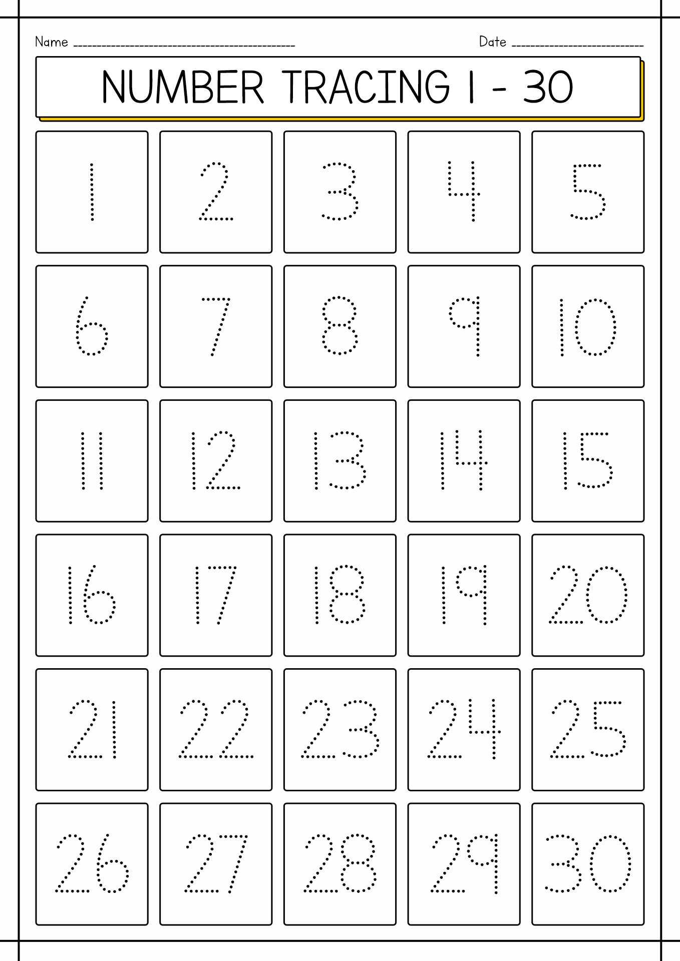 16 Writing Practice Worksheets For Preschool - Free PDF at ...