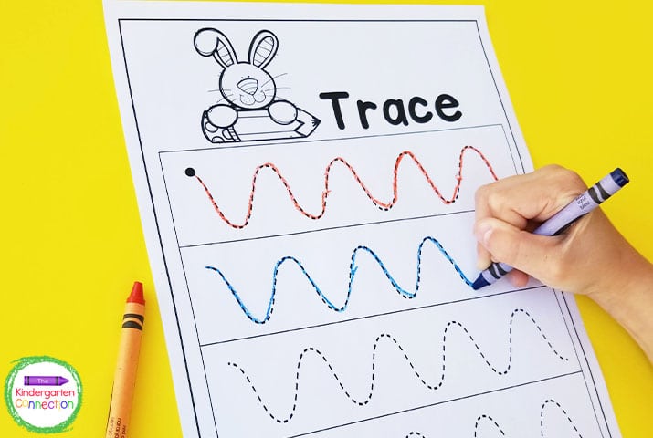 writing printable kindergarten worksheet
