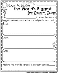 writing prompts for 1st grade worksheet