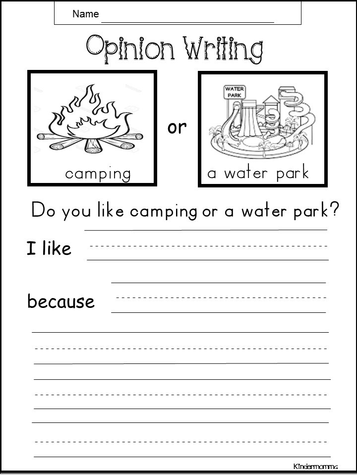 writing prompts for 1st grade worksheet