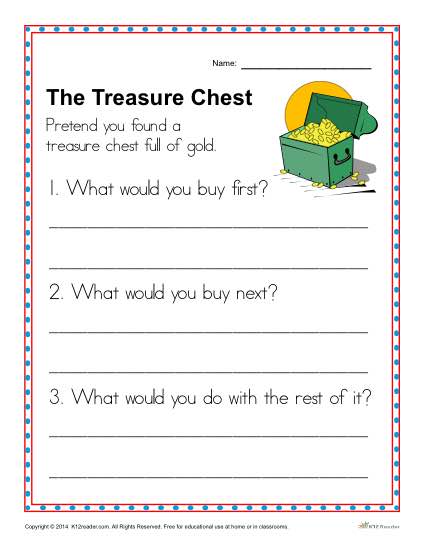 writing prompts for 1st grade worksheet