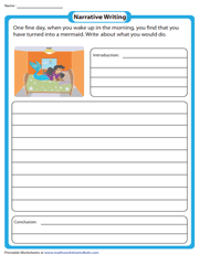 writing prompts for 2nd grade worksheet