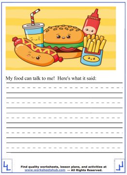writing prompts for 2nd grade worksheet