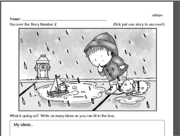 writing prompts for 2nd grade worksheet