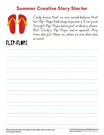 writing prompts for grade 6