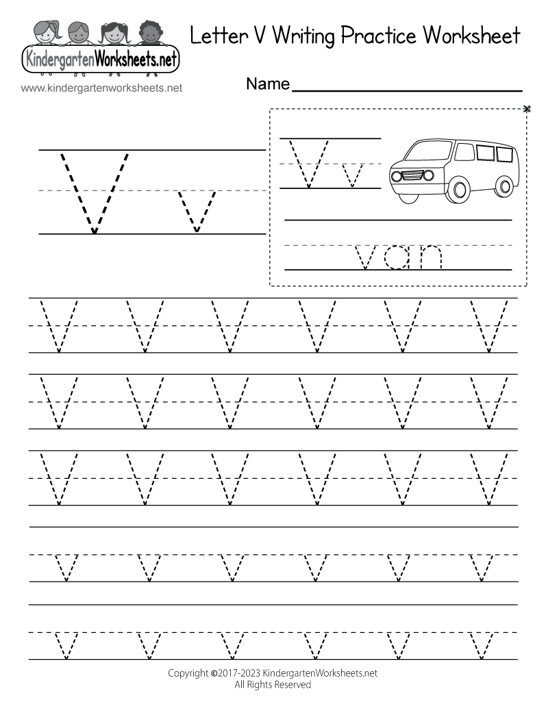 writing the letter a worksheet