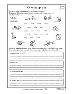 writing worksheet 4th