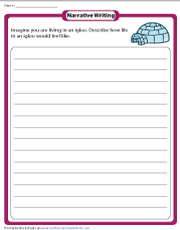 6th Grade Writing Prompts Worksheets