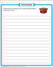 6th Grade Writing Prompts Worksheets