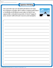 6th Grade Writing Prompts Worksheets