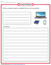 writing worksheet 7th grade
