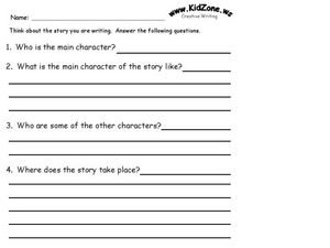 writing worksheet for 5th grade