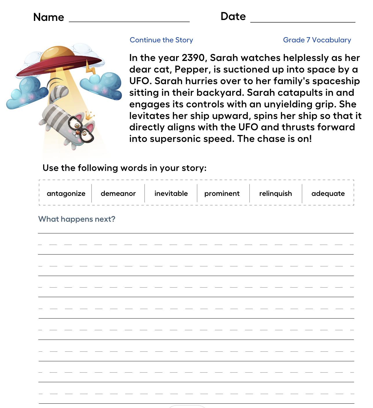 Worksheets for Grade 7 | Beautifully Designed Modern Worksheets ...