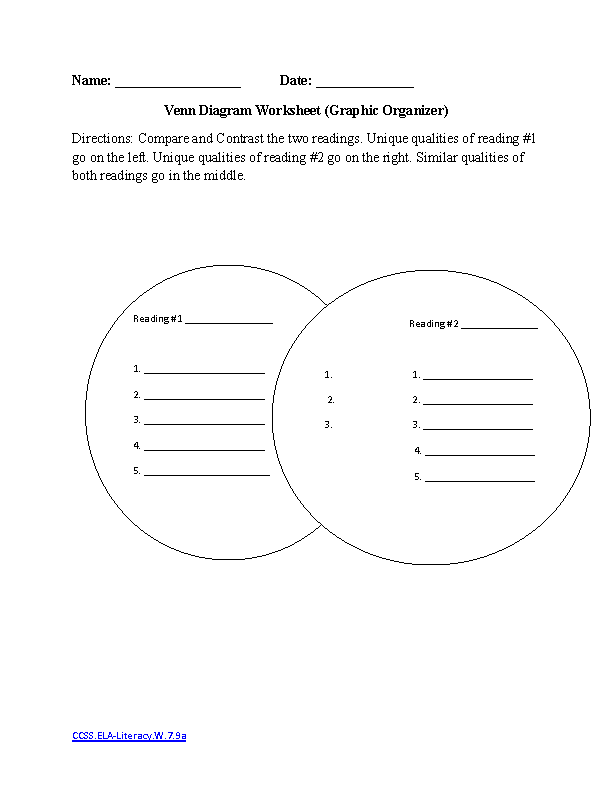writing worksheet for 7th graders