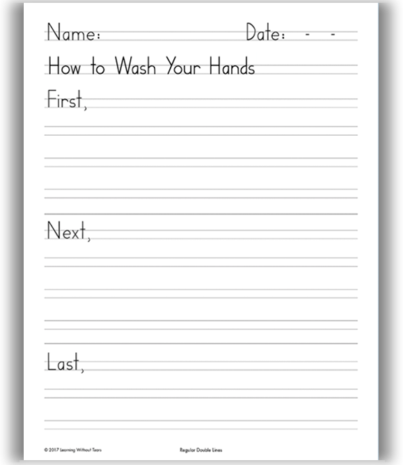 writing worksheet grade 2