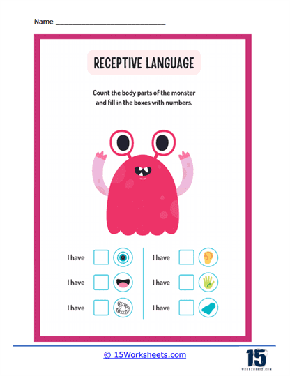 Receptive Language Worksheets - 15 Worksheets Library