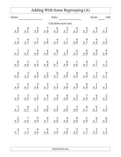 Free Math Worksheets by Math-Drills
