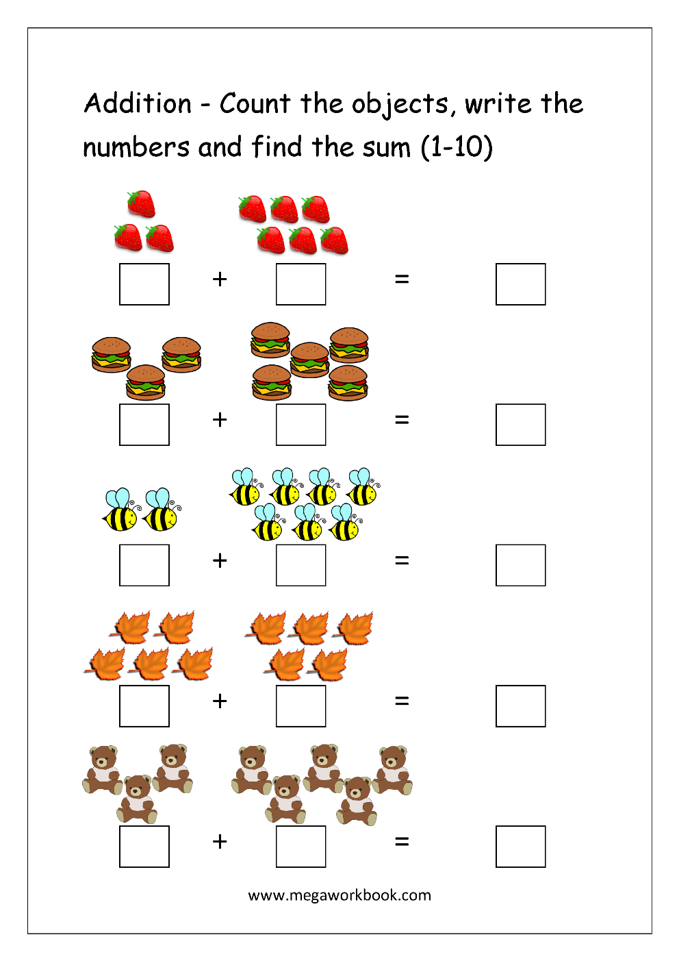 Kindergarten Worksheets - Free Kindergarten Worksheets - Free ...