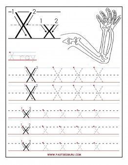 Letter X Worksheets -Worksheets Library